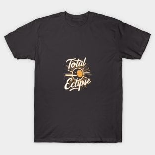 Total Eclipse 2024 T-Shirt - Embrace the Darkness in Style! , Celestial Splendor T-Shirt
